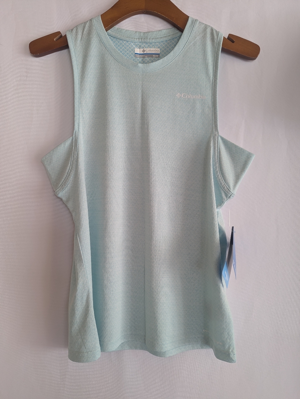 NWT Women’s XS Columbia Alpine Chill Zero Tank Top Blue Hiking Running Sports